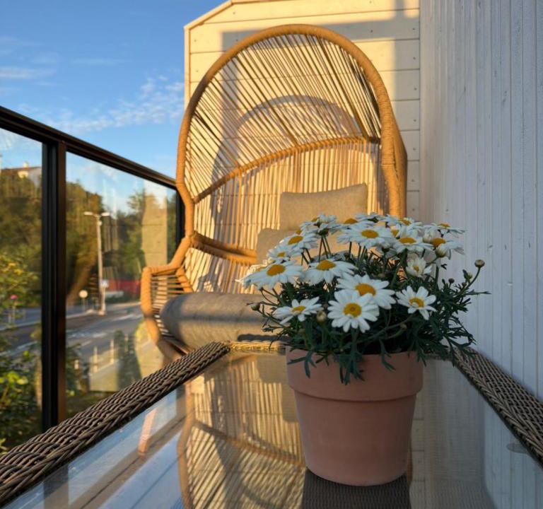 Godvik House | Peaceful Nordic Villa with Terrace, Fireplace & Glimpse of the Sea