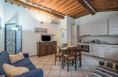 Siena Historical Center Apartment | Apartment 'Il Campo Comfort Apt with Balcony' with Private Terrace, Wi-Fi and Air Conditioning