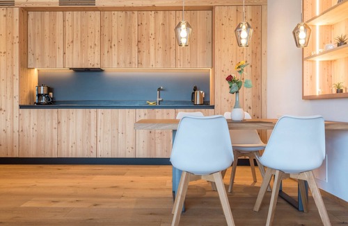 Castelrotto Ski Chalet | Aura Chalets No 3 Apartment with Mountain View, Wi-Fi & Garden