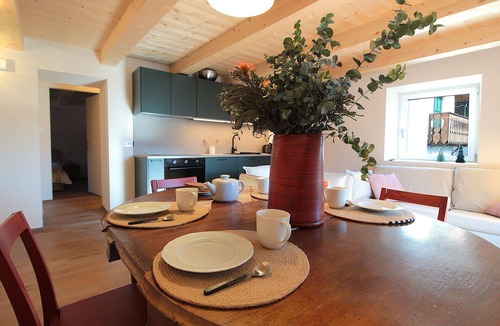 San Vito di Cadore Apartment | Casa Tomà Mountain View Cortina