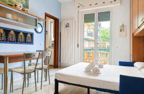Ceriale Apartment | Hostdomus - Poolside Studio with pool