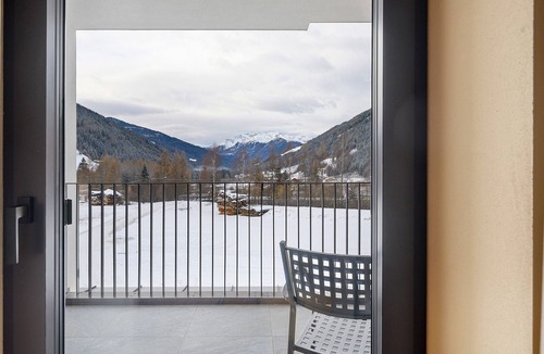 Sarentino Apartment | Hotel Murrer Double Room 206 with Mountain View, Spa and Wellness Area