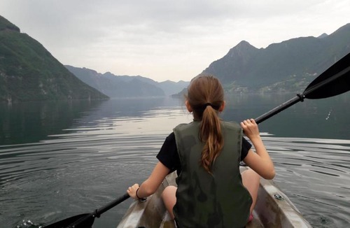 Bondone Apartment | lake idro castle view