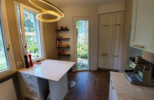 Gardone Riviera Villa | Luxurious Villa in Gardone Riviera with Splendid Garden, 180° Lake View, Office