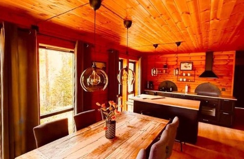 Treungen Cabin | Marvelous 4-bedroom cabin with AC in charming Telemark