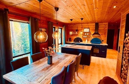 Treungen Cabin | Marvelous 4-bedroom cabin with AC in charming Telemark