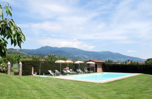 San Michele di Moriano Villa | Nice apartment in villa for 6 people with WIFI, pool, A/C, TV and patio