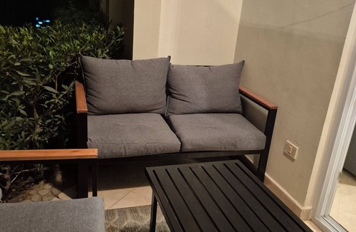 Sahl Hasheeh Apartment | Palm Beach Piazza, Large apartment, garden view. Close to pool and private beach