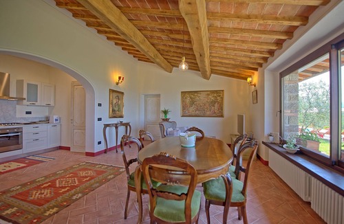 Castiglion Fiorentino Villa | Private Villa with private pool, A/C, WIFI, TV, pets allowed, panoramic view, close to Cortona