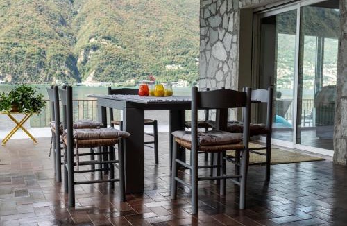 Valsolda Villa | Rustic Private Cottage front Lake with BOAT