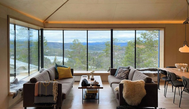 Architect-designed cabin near Trillemarka