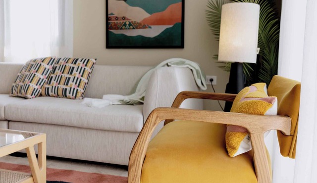 Chic 2-bedroom apartment with Pool view in Sodic Villette