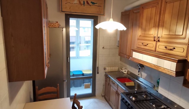 Chic luxury loft with balcony in a shared apartment +WiFi, AC in vibrant Milano