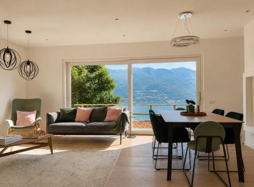 Elegant Villa Vladi with Panoramic Lake Como Views