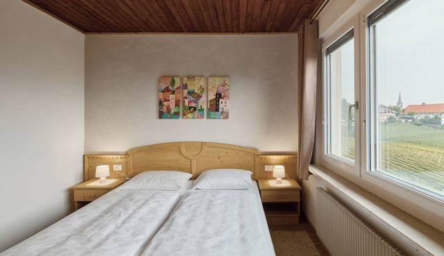 Experience South Tyrol in Kaltern, Apartment Rosengarten, balcony, central location