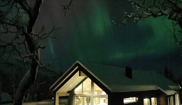 Family cabin with annexe in Haglebu