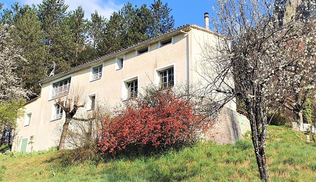 In a quiet, green setting, pretty Provencal country house