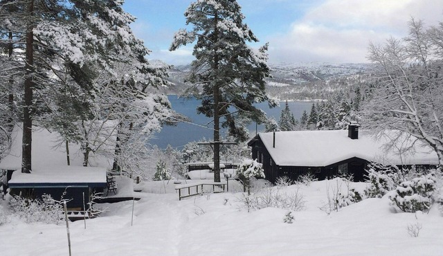 Mountain cabin with views over Juvatn