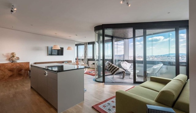 Panorama suites with a view over Vienna